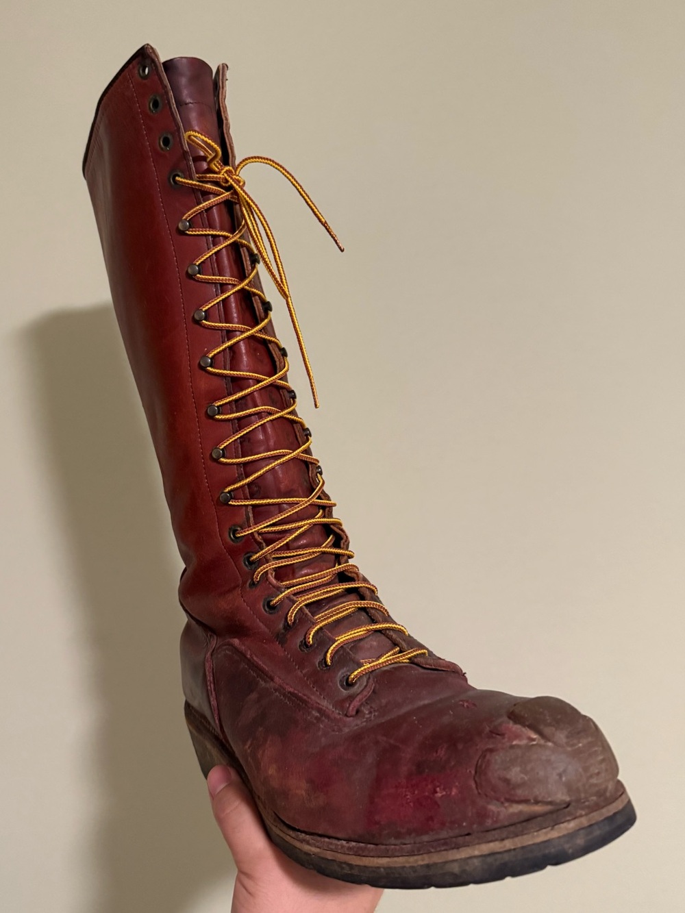 Red Wing 2450 Classic Lineman Boots Size 11.5 E
Steel Toe - Picture 14 of 16